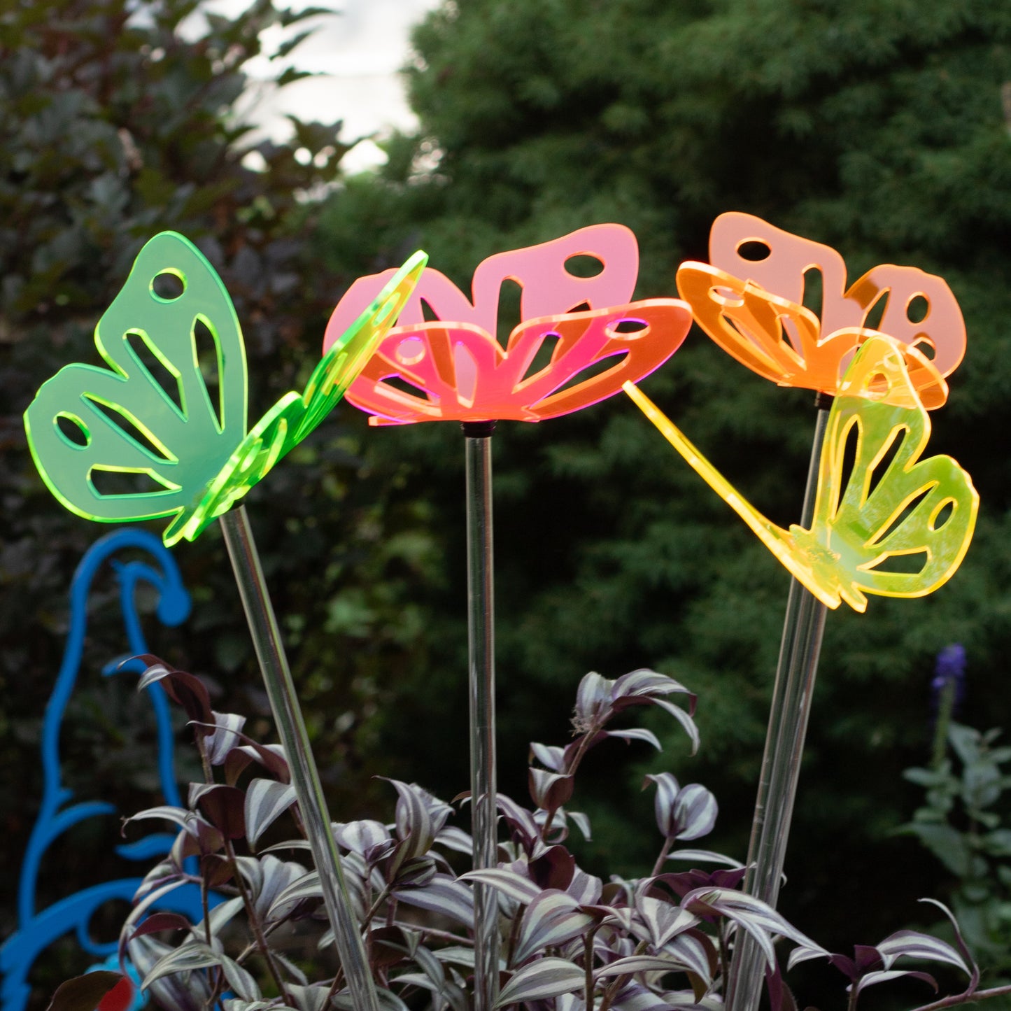 Butterfly Stake - Multi Colors