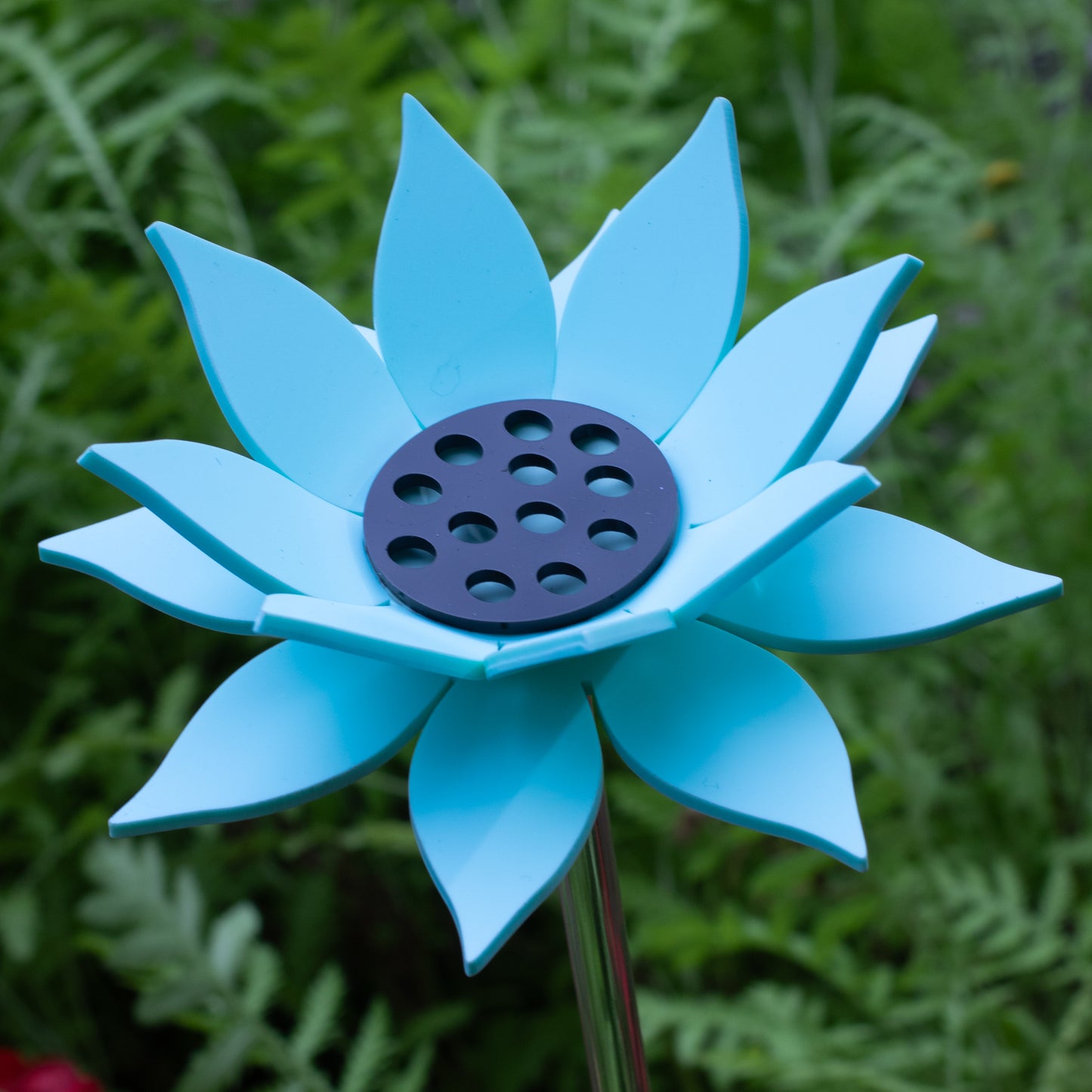 Pastel Teal Sunflower